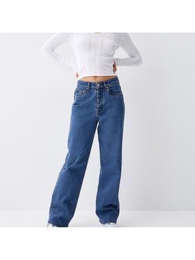 NWT! Twik Soul High Rise Straight Leg Size 28 Jeans Organic Cotton